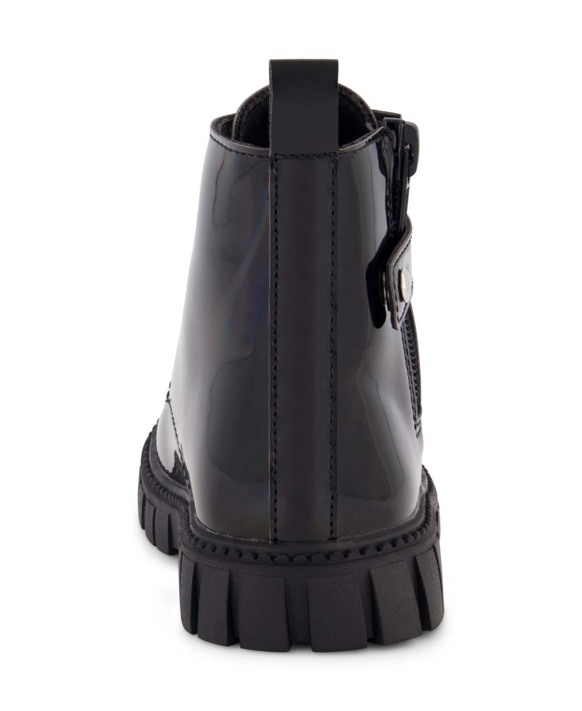 Dkny Toddler Girls Carrie Side Zipper Lug Boot In Black