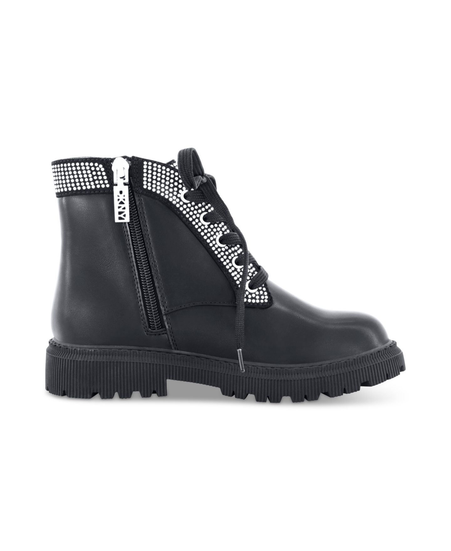 Ботинки DKNY Ava Arlyn Combat Boot для девочек, цвет: Чёрный — фото 3