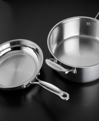 Chefs Classic Stainless 17-Pc. Cookware Set