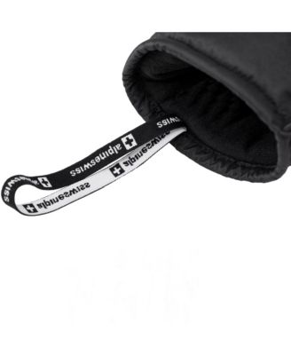 Men's Waterproof Snow Gloves Zipper Pockets Winter Sport Mittens