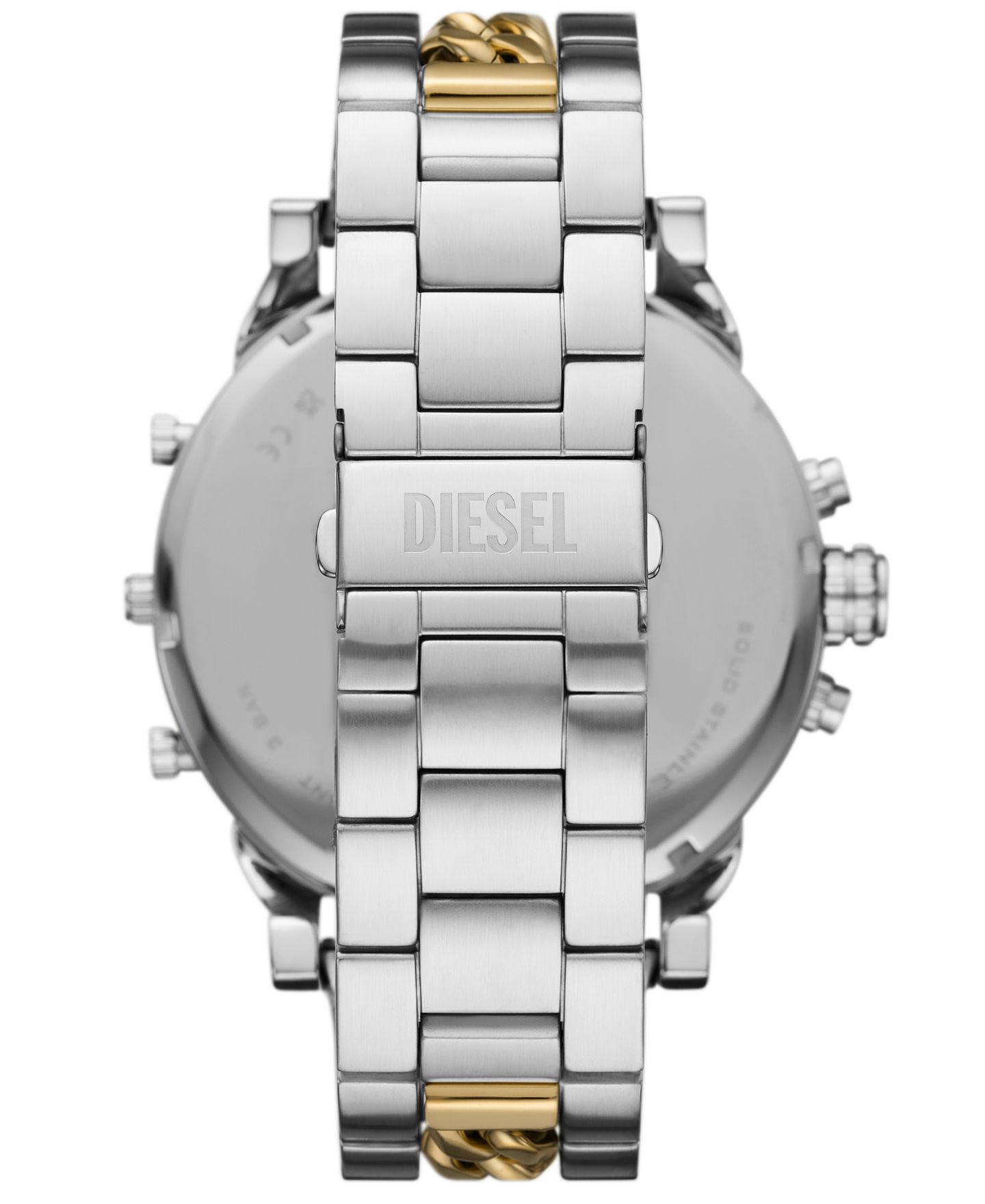 Мужские часы Diesel Mr. Daddy 2.0 Chronograph Two-Tone Stainless Steel Watch 57mm — фото 3
