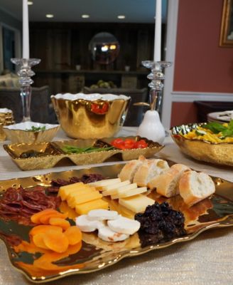 Gold-Silver Tone Coast Deep Bowl