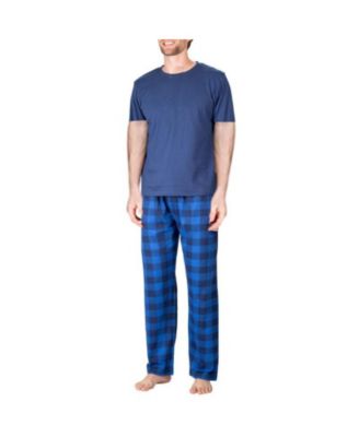 Men's Short Sleeve Knit Pajama Set