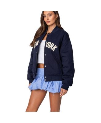 Women's Big Apple Oversized Bomber Jacket
