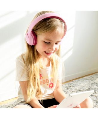 KidJamz KJ45BT Safe Listening Bluetooth Wireless Headphones for Kids