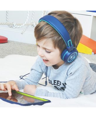 KidJamz KJ55U USB-C Kid's Headphones w/ LED Lights