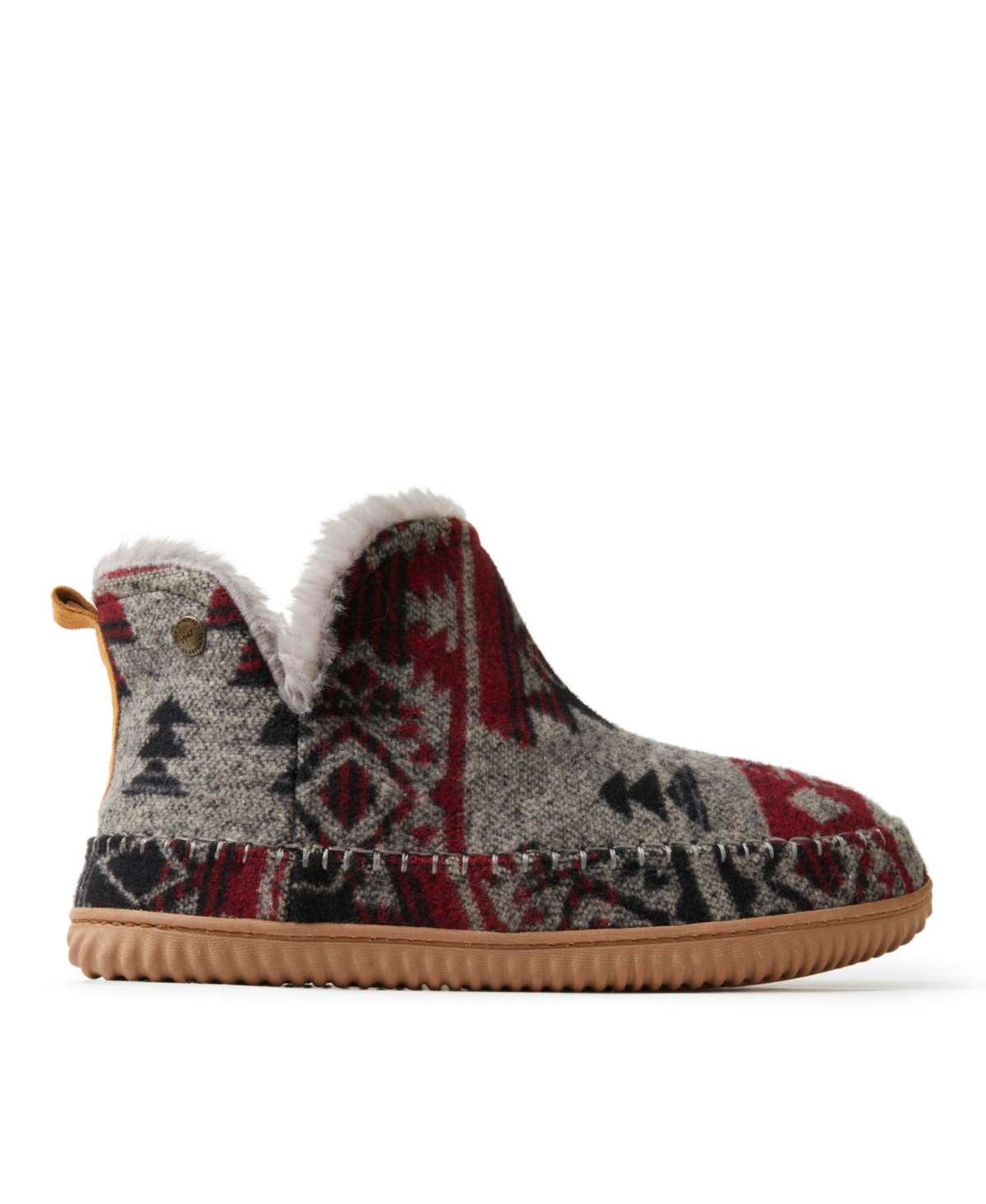 Alpine by Dearfoams Men s Brixen Bootie House Slipper