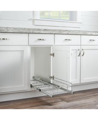 Kitchen Cabinet Pullout Shelf Organizer, 12 x 22 In, 5WB1-1222CR-1