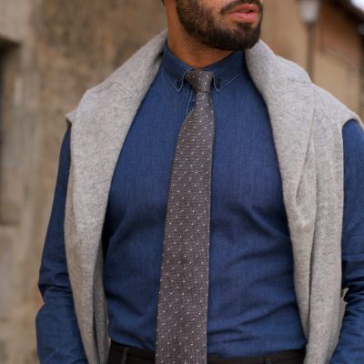 Mattei - Silk Grenadine Tie for Men