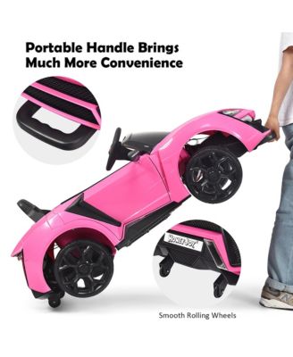 12V Kids Ride On Car 2.4G RC Electric Vehicle w/ Lights MP3 Openable Doors