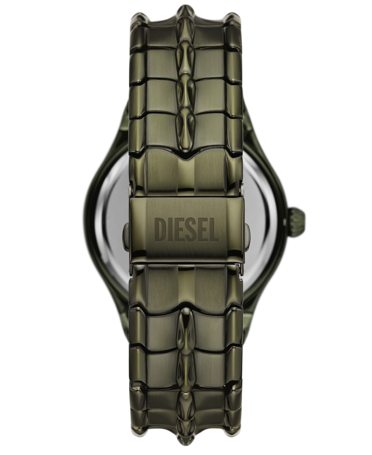 Diesel Men's Vert Quartz Three-hand Date Green Stainless Steel 45mm In Green