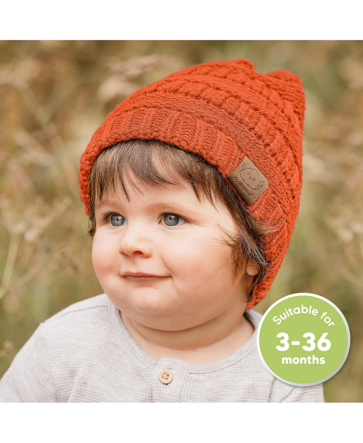 KeaBabies 3pk Warmzy Baby Beanies, 0-36 months Baby Hats, Baby Winter Hat for Newborn, Infant, Toddlers, Boys, Girls
