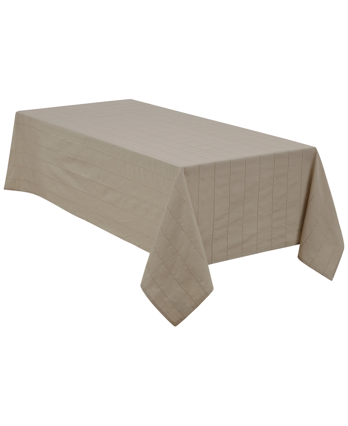 Izod Chadwick Oblong Tablecloth, 60" X 144" In Linen