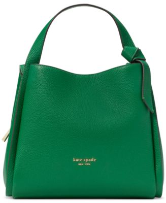 kate spade new york Knott Pebbled Leather Crossbody Tote - Macy's