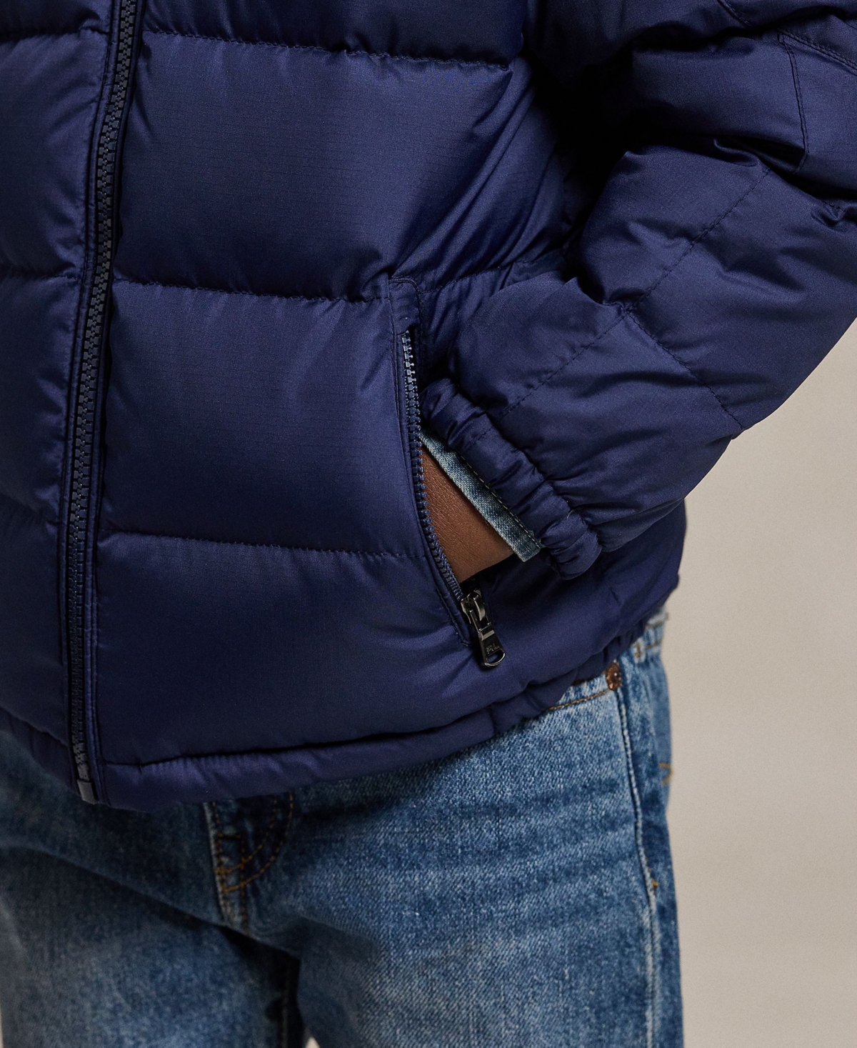 Polo Ralph Lauren Toddler and Little Boys Ripstop Down Hooded Jacket