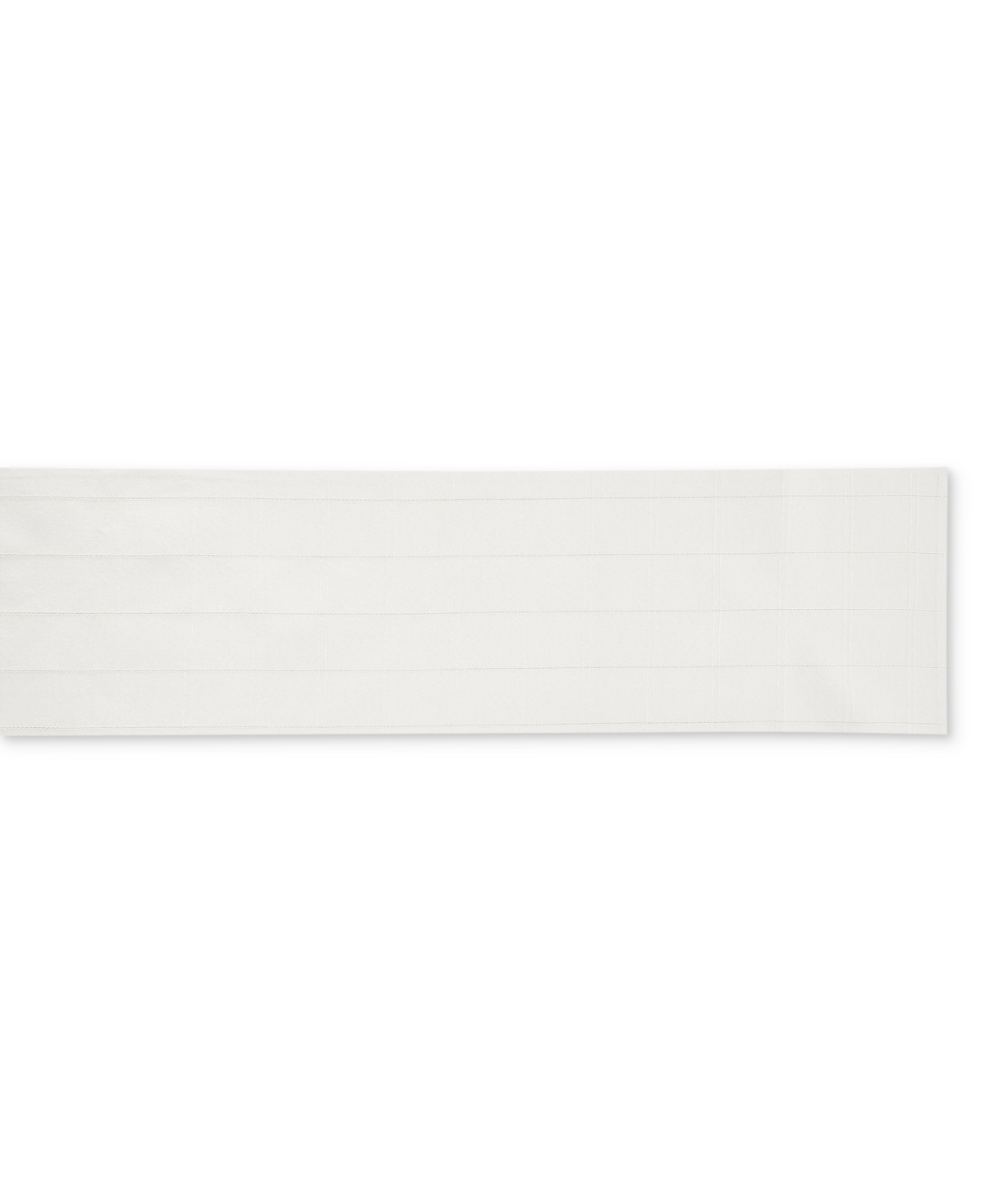Izod Chadwick Table Runner, 14" X 72" In White