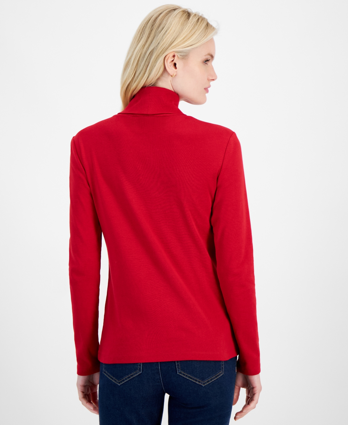 Tommy Hilfiger Women's Knit Turtleneck, Exclusively at Macy's