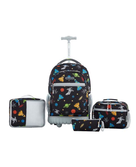 Рюкзак Travelers Club Rolling Luggage Set для детей, цвет: Astronaut