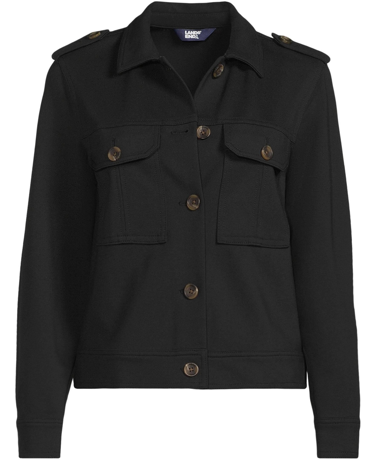 Lands' End Women's Ponte Vacation Jacket