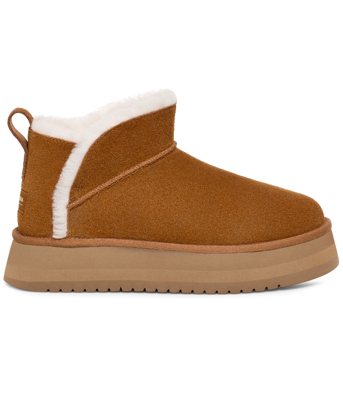 Koolaburra By Ugg Women's Koola Mini Platform Booties In Med Brown