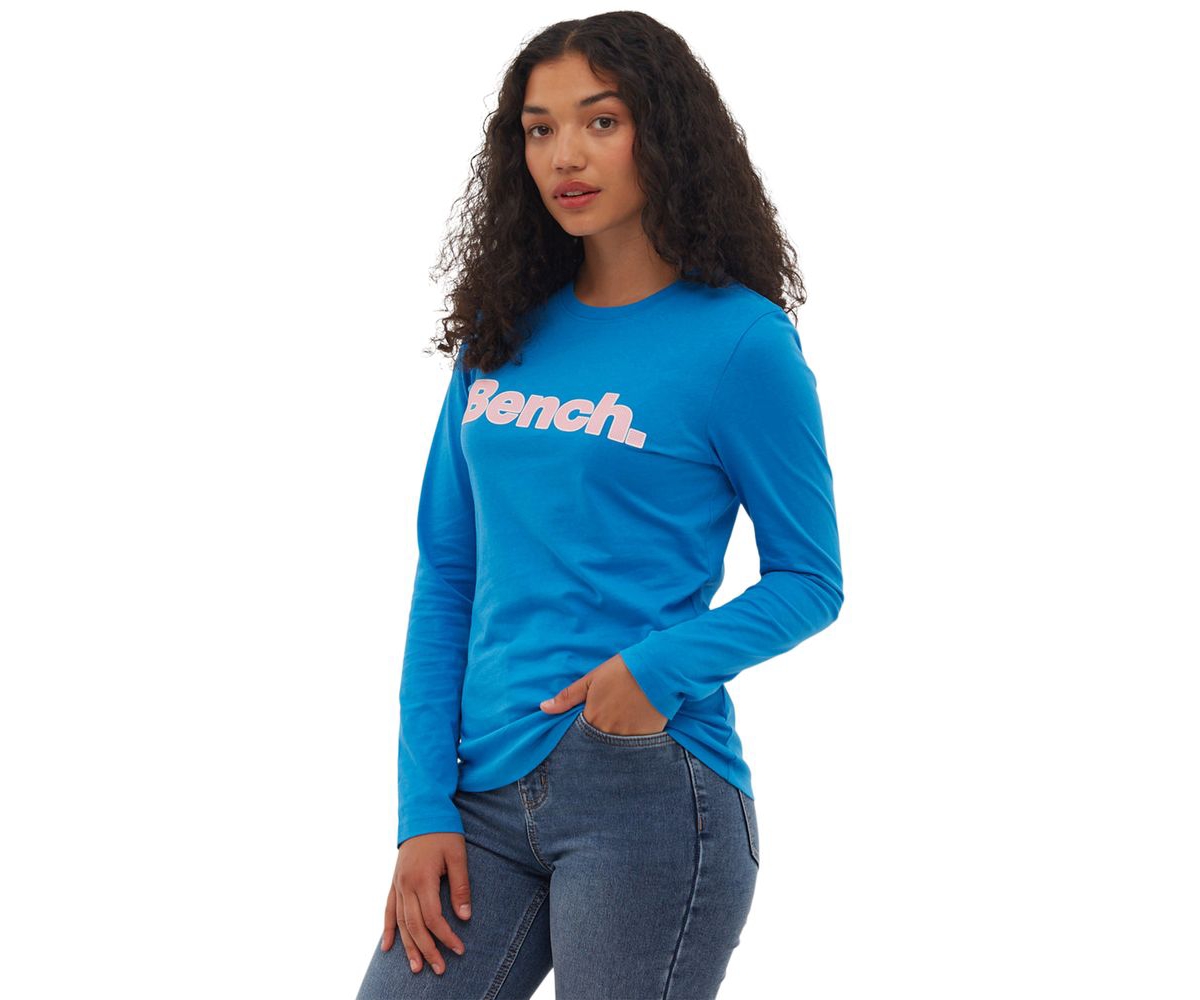 Bench Dna Women's Jewelle Long Sleeve Logo T-Shirt