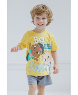 Toddler Boys JJ Cody T-Shirt and Mesh Shorts Outfit Set to