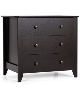 3 Drawer Dresser Chest of Drawers Bedside Table