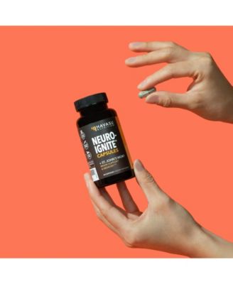 NeuroIgnite Capsules + St. John's Wort, Brain Support & Memory Supplement, 60ct