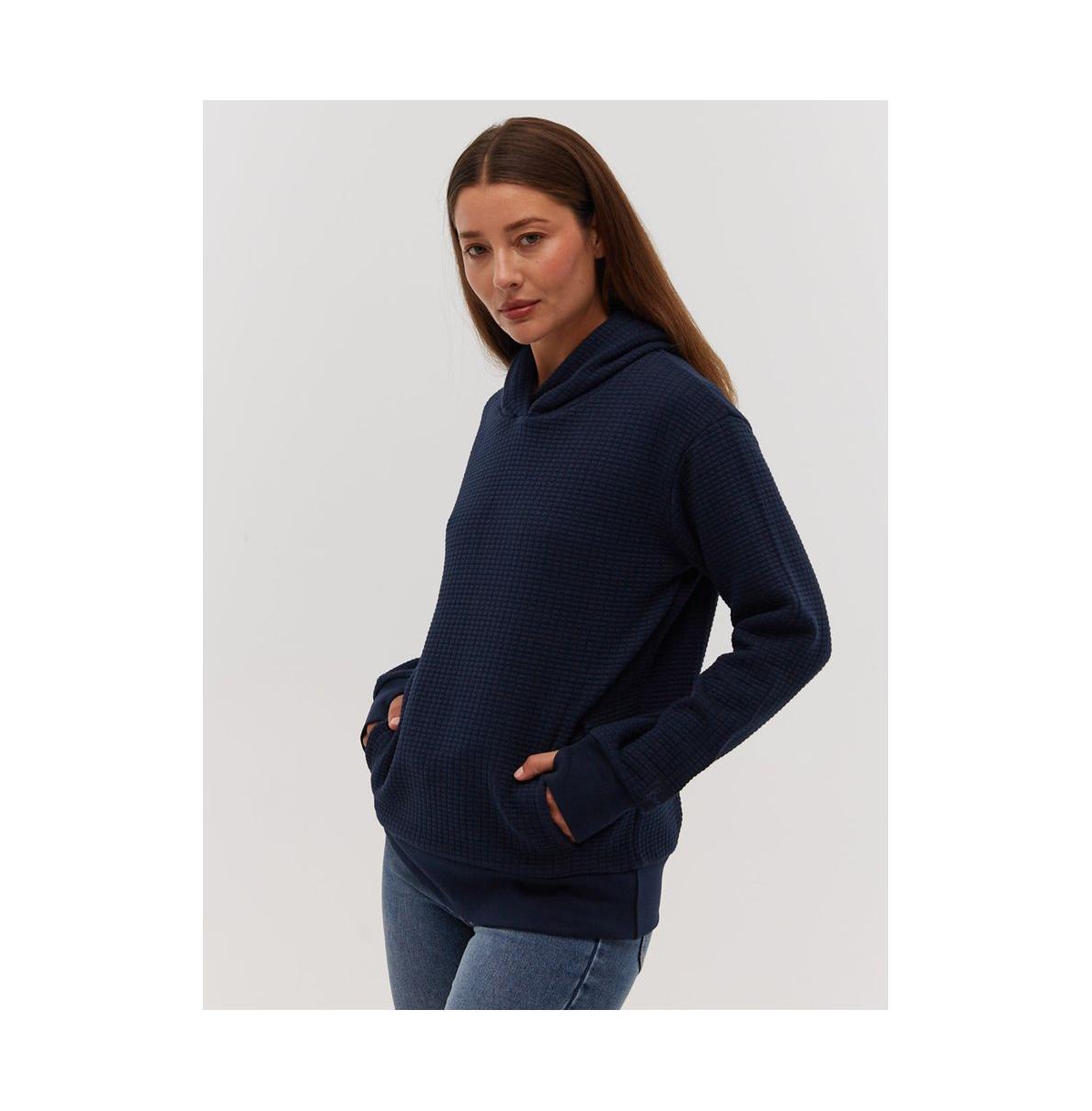 Bench Dna Women's Pinka Quilted Hoodie
