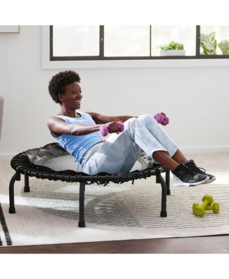 430 44-Inch In-Home Rebounder Fitness Trampoline with Workout DVDs