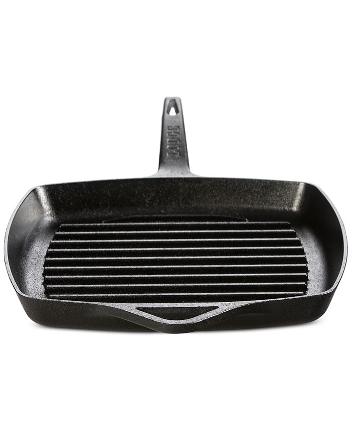 Lodge Rust Resistant 11" Cast Iron Grill Pan Macy's