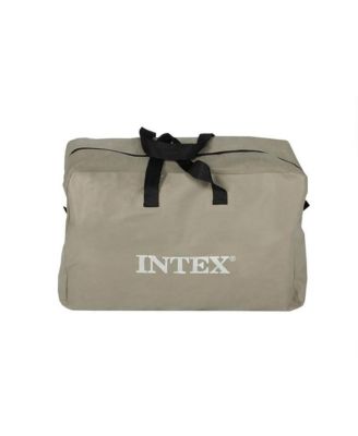 Excursion 5 Person Inflatable Boat, Water Fishing River Raft Set w/Oars