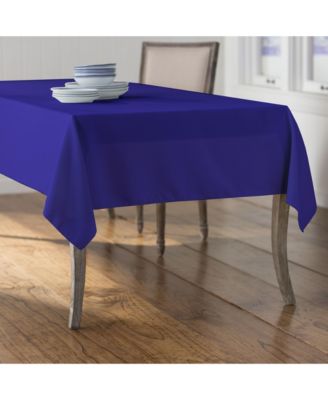 Large Rectangular Tablecloth – 60x144 Polyester Poplin for Banquets, Holidays & Everyday Dining