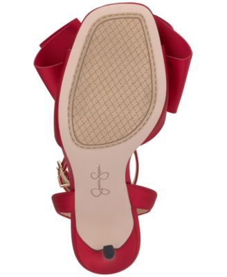 Women's Olivine Bow High-Heel Stiletto Dress Sandals