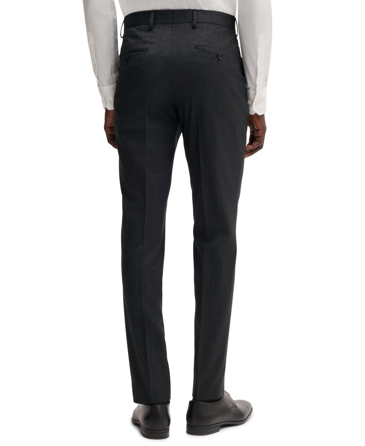 Boss by Hugo Boss Men's Micro-Patterned Slim-Fit Suit