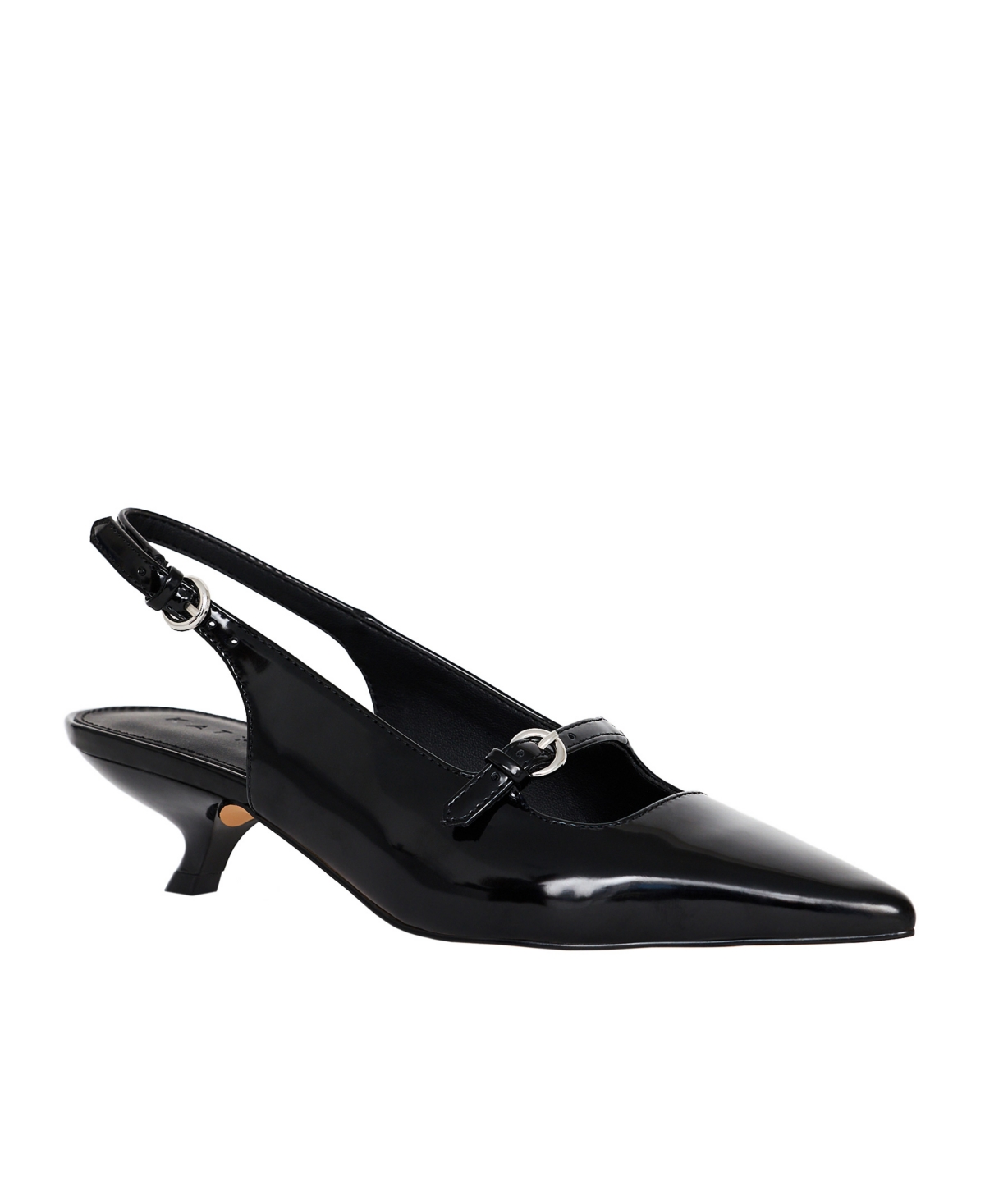 Shop Katy Perry Women's Micro Heel Slingback Pumps In Black