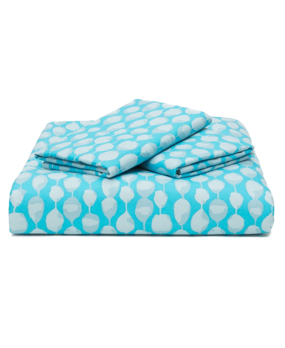 Chanasya Premium Blue Aqua Abstract Duvet Cover Set - Vibrant Colorful Boho Art Print 3-Piece Size Lightweight Reversible Microfiber Comforter Co