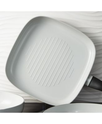 Leo Glints 5Pc Ceramic Nonstick Cookware Set, Spirit, Recycled