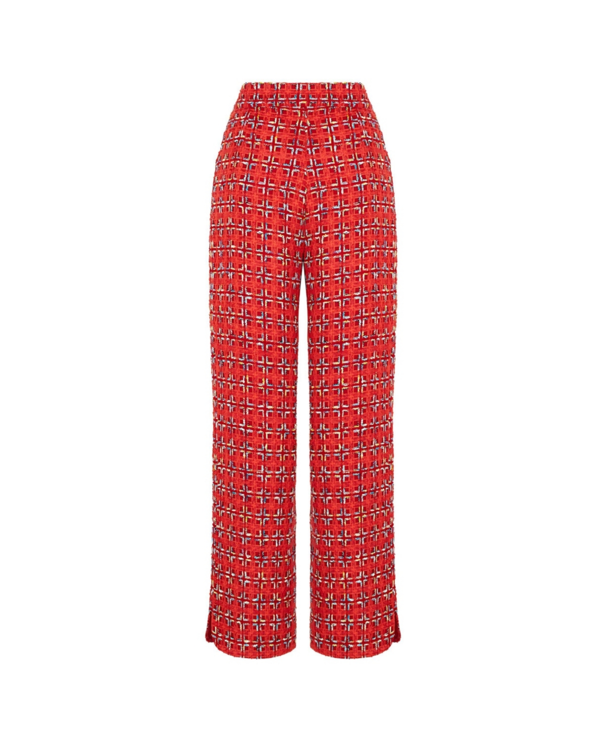 Nocturne Women's High-Waist Tweed Pants