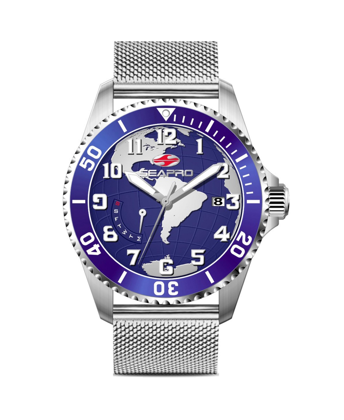 Men's Voyager Blue Dial Watch - SP4760 - Blue