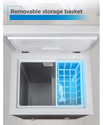  Deep Freezer Holds Up To 70 Lbs. of Frozen Food 2.0 Cu. Ft. Compact Chest Freezer