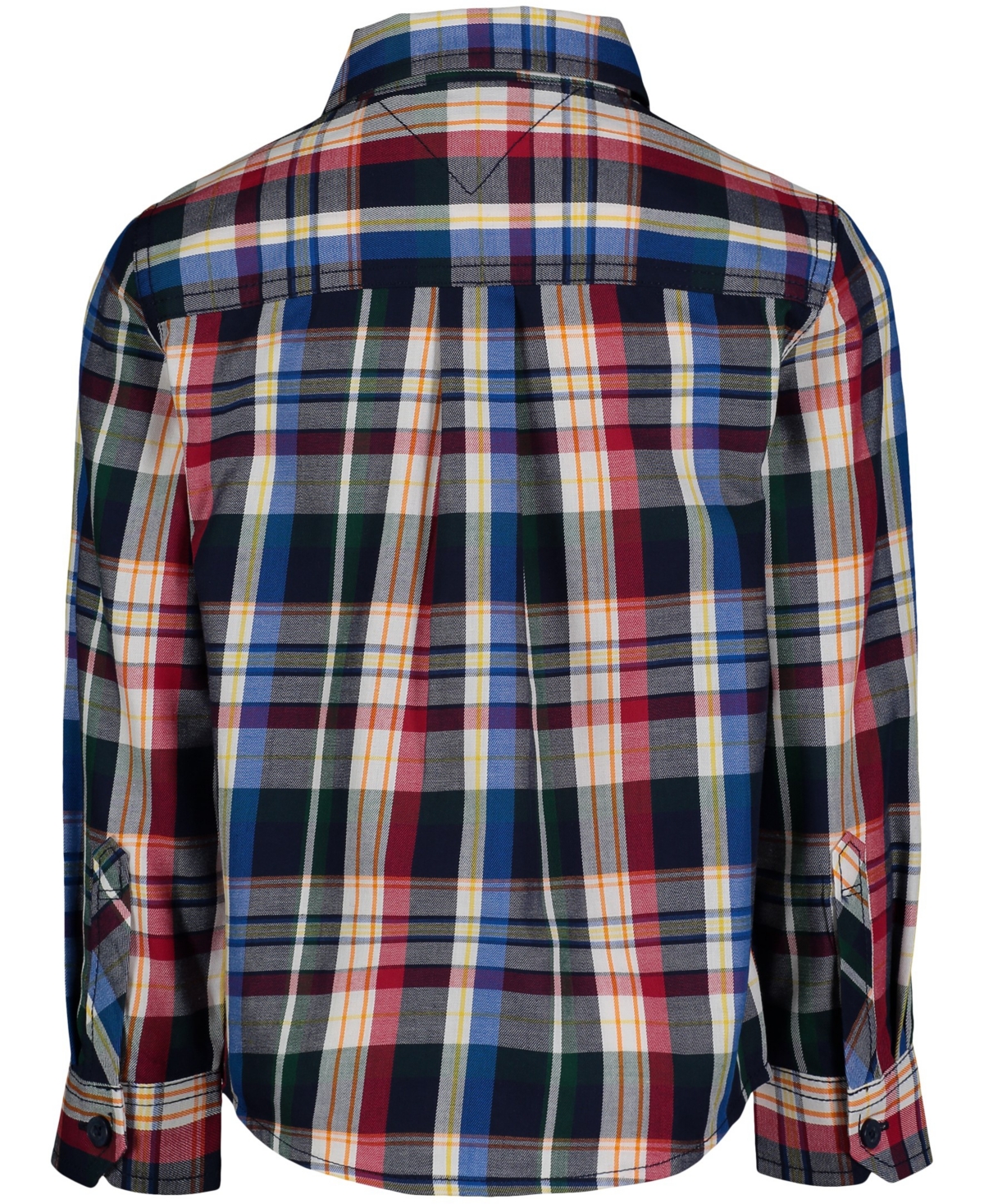 Tommy Hilfiger Big Boys Autumn Long Sleeve Plaid Shirt