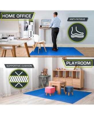 Exercise Puzzle Mat 1/2-in, 24 Sq Ft - 6 Tiles