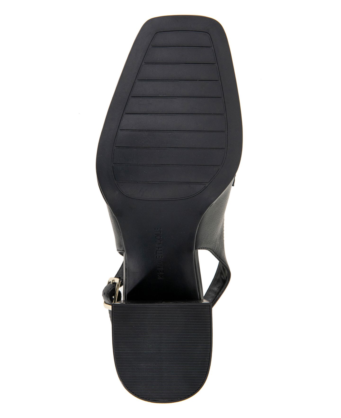 Женские туфли Kenneth Cole New York Elina Block Heel, цвет: Чёрный кожаный — фото 5