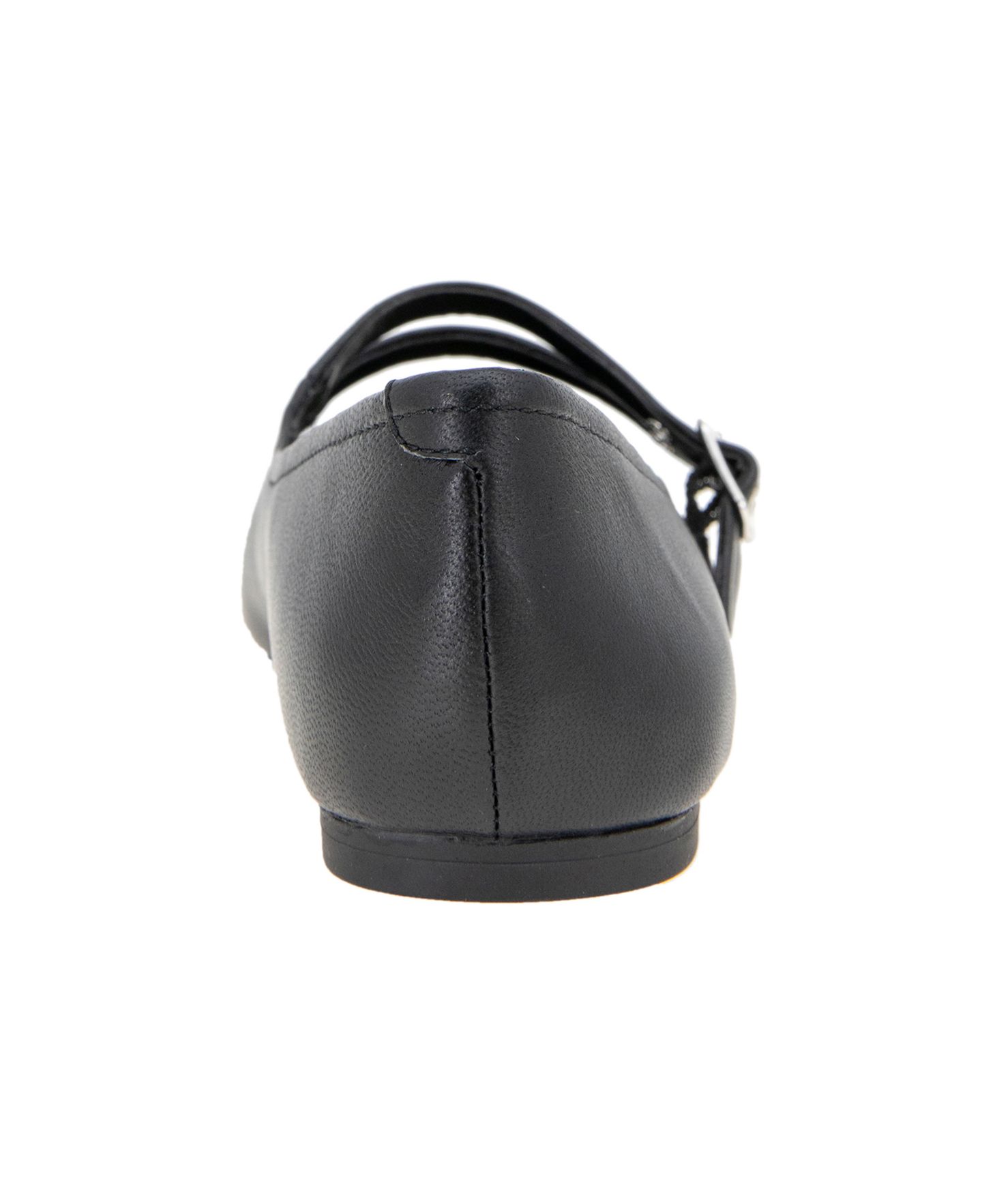 Женские балетки Kenneth Cole New York Jasmine Square Toe Ballet, цвет: Чёрный / Рыжевато-коричневый — фото 7