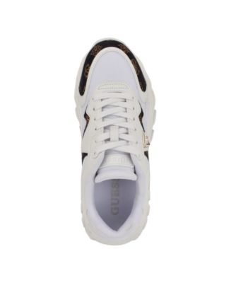 Women's Nowah Triangle Lace-Up Chunky Fashion Sneakers
