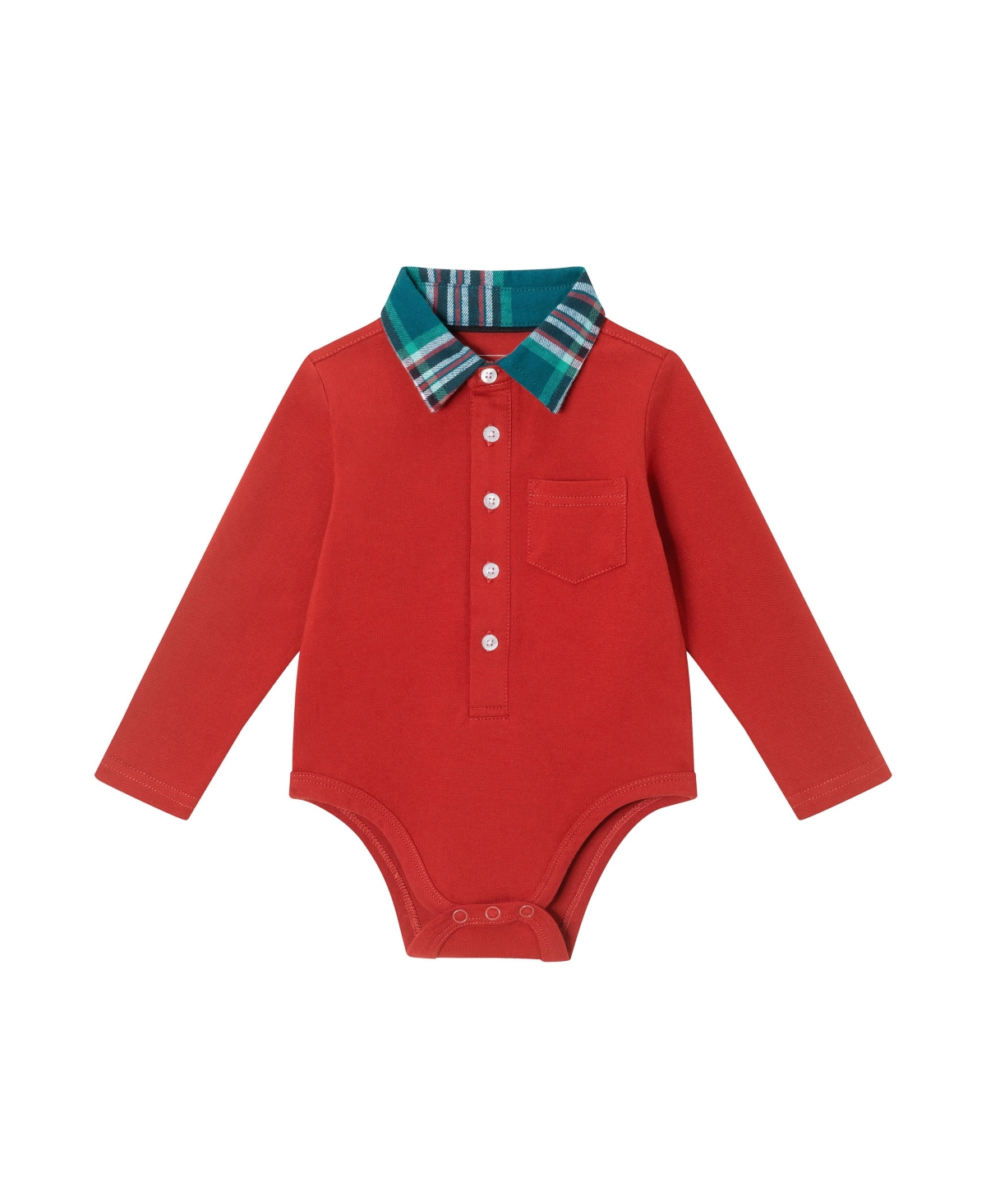 Andy & Evan Baby BoysBodysuit & Pant Set - Red