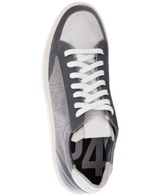 Men's Soho Perforated Logo Low-Top Sneakers