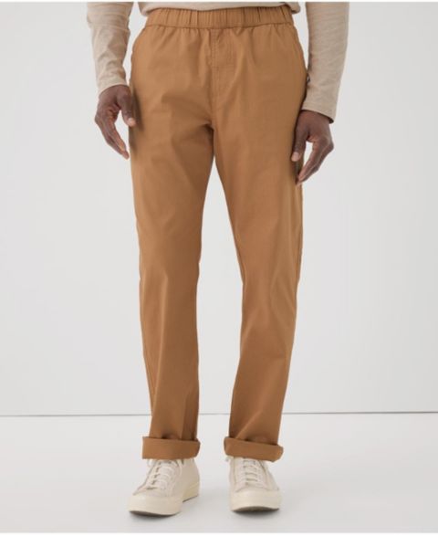 Мужские брюки Pact Organic Cotton Daily Twill Midweight Pant - 32" Inseam, цвет: Верблюжий