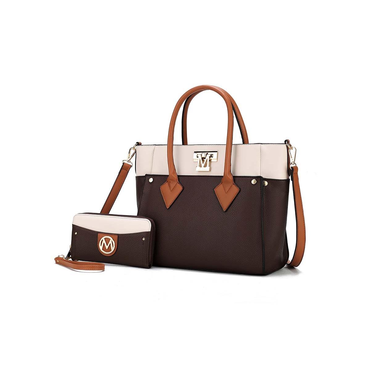 Mkf Collection Brynlee Color-Block Tote Bag by Mia K